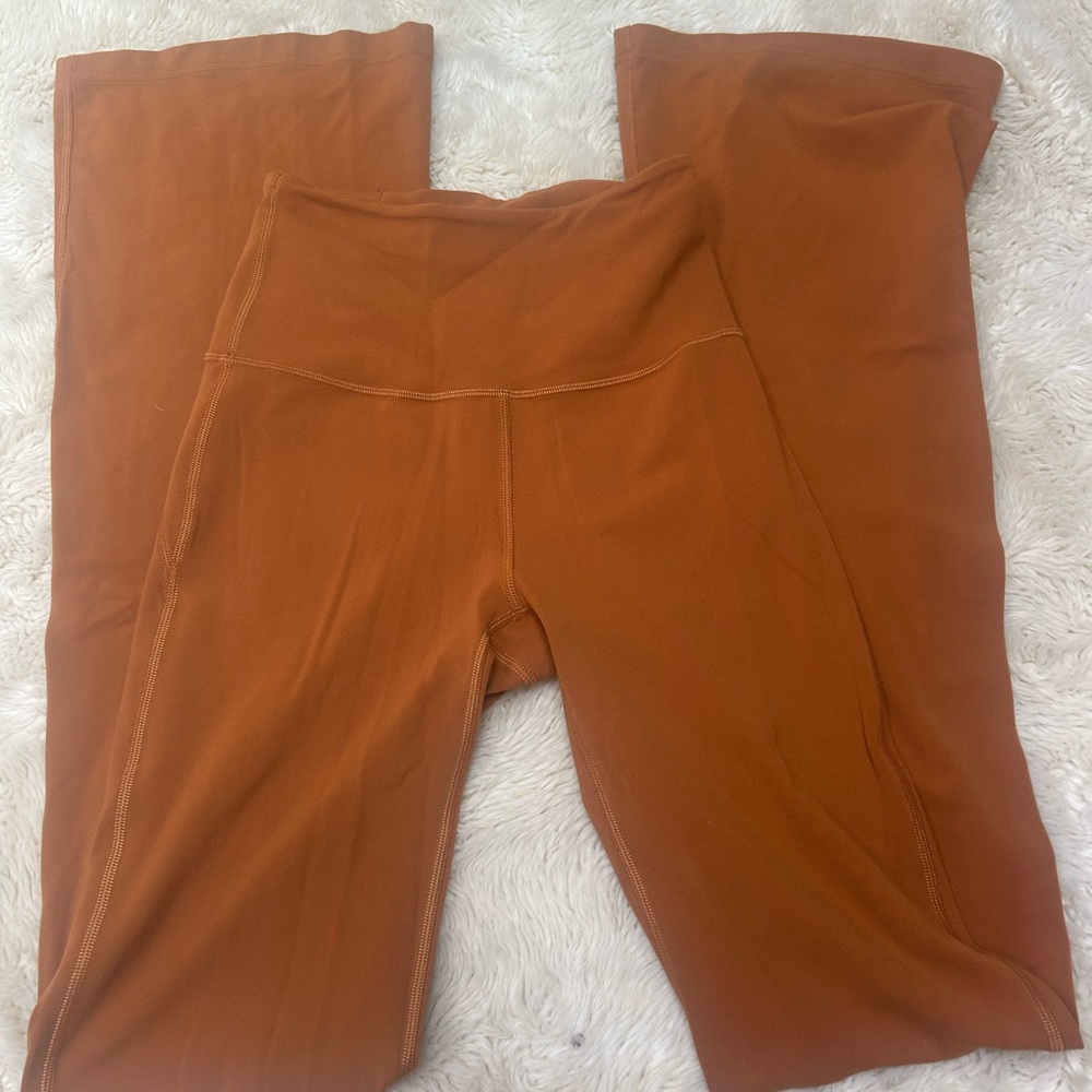 lululemon athletica High-Waist Leggings — Rust
